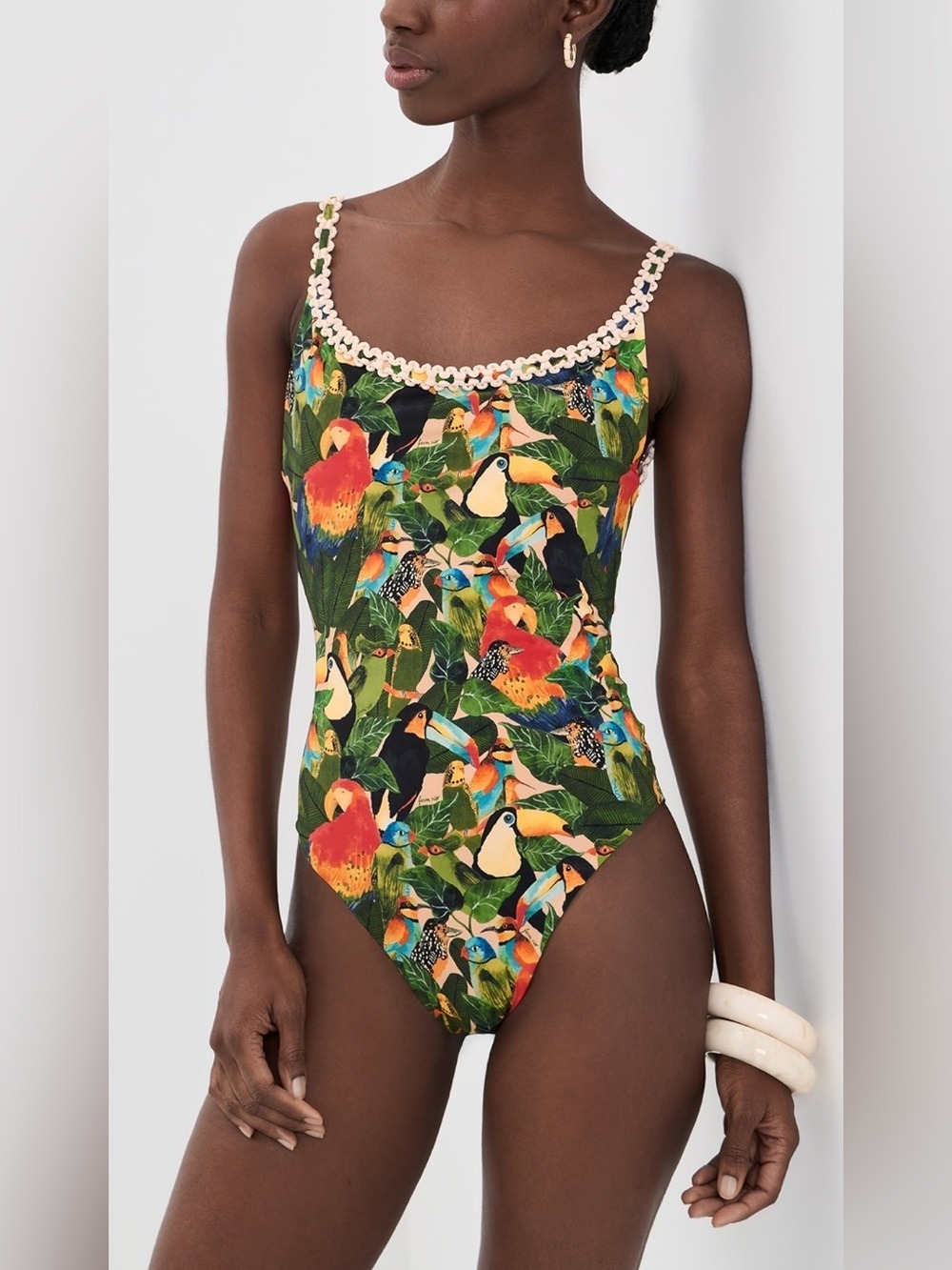 Farm Rio Bird Leaves One Piece